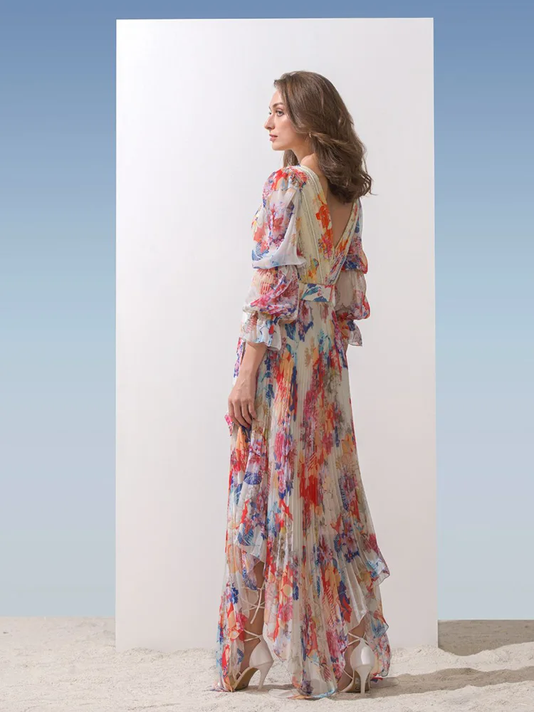 Este é o vestido de chiffon elegante perfeito para qualquer ocasião?